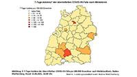 Stadt Karlsruhe löst Baden-Baden ab – Baden-Baden sinkt aber weiter auf 7,2 – Landkreis Rastatt 25,9