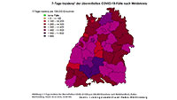 Vier neue Corona-Todesfälle in Baden-Baden und Landkreis Rastatt – 7-Tage-Inzidenz sinkt im Wochenvergleich landesweit deutlich 