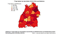 7-Tage-Inzidenz in Baden-Baden 61,6 – Ab Mittwoch verschärfte Maßnahmen – Landkreis Rastatt 127,5 – Stadt- und Landkreis Karlsruhe sinken leicht