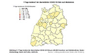 Inzidenz in Baden-Baden verharrt bei 10,9 – Landkreis Rastatt und Stadt Karlsruhe legen zu – Baden-Württemberg steigt auf 8,9