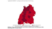 Baden-Baden steigt wieder auf 7-Tage-Inzidenz 161,3 – Rastatt 157,3 – Landkreis Karlsruhe nun Hotspot – Schnelltests nicht in Baden-Baden und Landkreis Rastatt