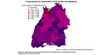 Baden-Baden weiter mit Corona-Höchstwert in Baden-Württemberg – Zahl der Intensivpatienten sinkt weiter