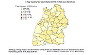 Für Baden-Baden geht es in die falsche Richtung – Vierthöchste 7-Tage-Inzidenz in Baden-Württemberg – Landkreis Rastatt 21,6