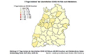Kaum Bewegung bei Inzidenz – Baden-Baden weiter bei 12,7 – Auch Landkreise Rastatt und Karlsruhe bleiben über der 10er-Marke