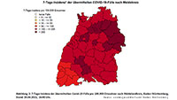 Auch Baden-Baden droht Schulschließung – Starker Anstieg auf 7-Tage-Inzidenz 170,3 – Landkreis Rastatt 197,0