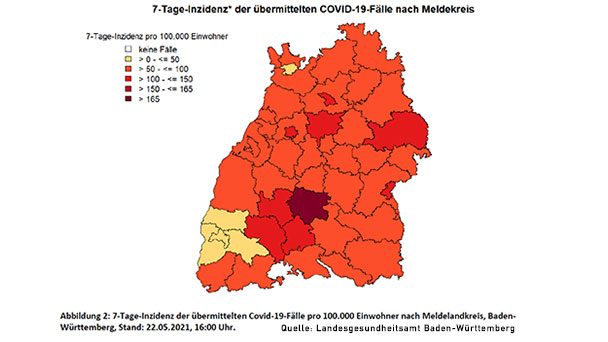 Das Leben erwacht in Baden-Baden und Landkreis Rastatt – Hier die Inzidenz-Werte für heute, Samstag, 22. Mai 2021