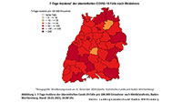 7-Tage-Inzidenz Baden-Baden sinkt auf 50,7 – Landkreis Rastatt 60,1 – Baden-Württemberg 90,0