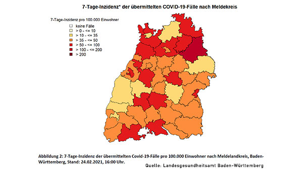 Entwicklung in Baden-Baden macht Sorgen – 7-Tage-Inzidenz steigt auf 67,0 – Landkreis Rastatt stabil bei 45,4 Entwicklung in Baden-Baden macht Sorgen – 7-Tage-Inzidenz steigt auf 67,0 – Landkreis Rastatt stabil bei 45,4