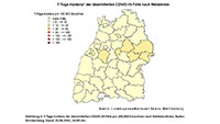 22 Delta-Fälle in Baden-Baden und Landkreis Rastatt – Inzidenz-Werte: Baden-Baden steigt auf 21,7 – Landkreis Rastatt sinkt auf 7,8 