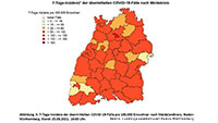 Baden-Baden legt bei 7-Tage-Inzidenz weiter zu – Mit 88,8 zweithöchster Wert in Baden-Württemberg