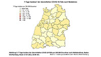 Endlich wieder Bewegung bei Inzidenz-Wert – Baden-Baden sinkt auf 21,7 – Landkreis Rastatt 13,8