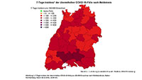 Acht neue Corona-Todesfälle in Baden-Baden und Landkreis Rastatt – Omikron-Fälle steigen um 30 Prozent – Jetzt 1.274 Fälle 