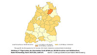 Auf und Ab bei 7-Tage-Inzidenz – Baden-Baden wieder gestiegen auf 27,2 – Landkreis Rastatt 11,2 – Stadt Karlsruhe 10,6