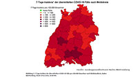 Drei neue Corona-Todesfälle in Baden-Baden und Landkreis Rastatt – Landesgesundheitsamt meldet 1.788 Omikron Fälle – Anstieg um 40 Prozent