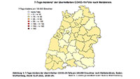 7-Tage-Inzidenz in Baden-Baden wieder gestiegen – LGA meldet 25,4 – Landkreis Rastatt 13,4 – Stadt Karlsruhe 12,5