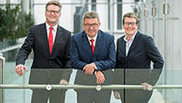 Bei der Sparkasse Baden-Baden Gaggenau bleibt fast alles beim alten - Verwaltungsratsvorsitzende OB Mergen: „Drei erfahrene und erfolgreiche Führungskräfte“