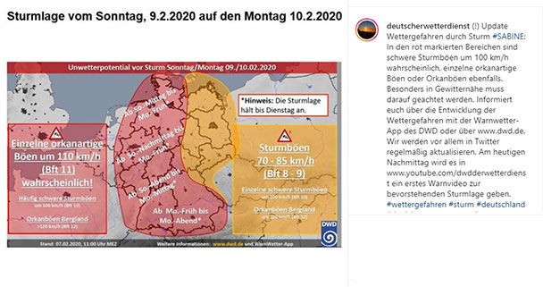 Orkan am Sonntag auch für Baden-Baden vorhergesagt – goodnews4-Interview mit Meteorologe Kai-Uwe Nerding