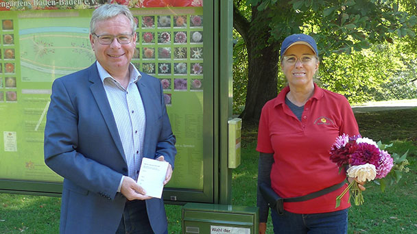 Miss-Wahl der besonderen Art in Baden-Baden – Schönste Dahlie per Stimmzettel wählen