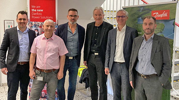 Baden-Badener OB schaut sich bei der Wirtschaft um – Besuch bei Danfoss Power 