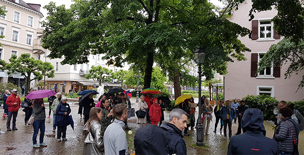 Gastredner Ruben Schuster heute bei Mahnwache – „Wir für das Grundgesetz“