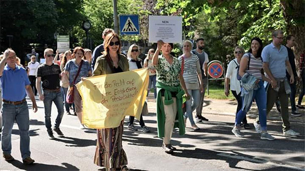 Wieder drei friedliche Demos in Baden-Baden – Demo gegen Corona-Maßnahmen erneut mit größtem Zuspruch