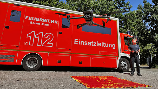 Drohne für Baden-Baden – Stadtfeuerwehrverband bittet um Spenden – „Gemeinsam für mehr Sicherheit in Baden-Baden“