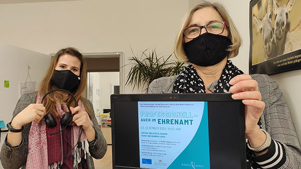 Internationaler Tag des Ehrenamts – Online-Vortrag fand großen Anklang – „Über 40 Bildschirme zugeschaltet“