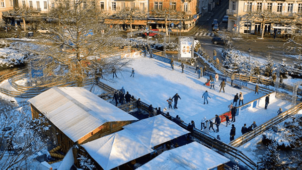 Statt Kitzbüheler Hütte ein Food-Container – Gute Nachrichten vom Augustaplatz – Eisarena ab 12. November – Karlheinz Kögel: „Mir haben die Kinder leidgetan in den letzten Monaten“ 