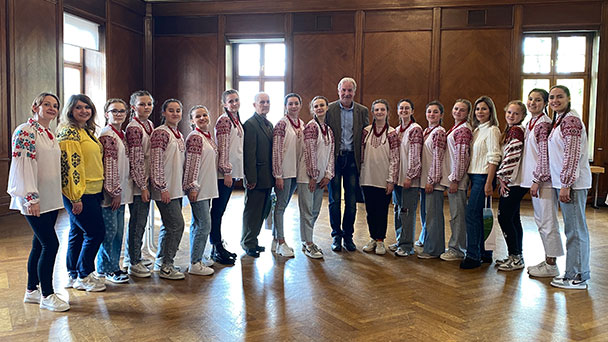 Pflege der „ukrainischen Kultur“ im Rathaus Baden-Baden – „Stadt, in der Menschen aus der ganzen Welt zusammenleben“