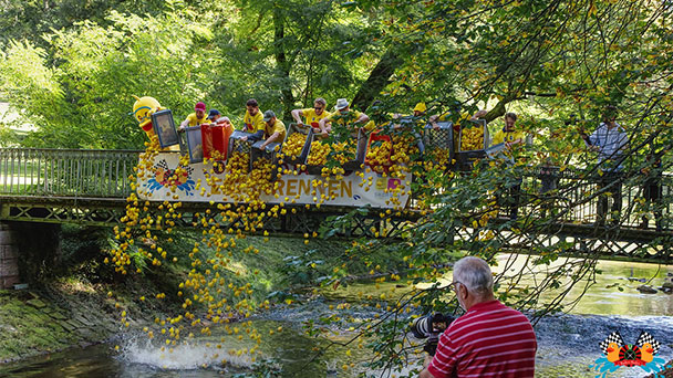 Aus Baden-Baden wird Entenhausen – Entenrennen für einen guten Zweck im Juli – Lose können online bestellt werden 