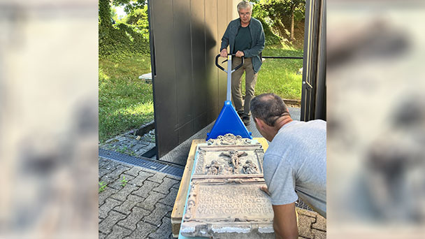 Kostbares Geschenk für Baden-Baden – Epitaph aus dem Kloster Fremersberg 