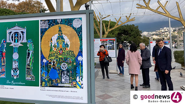 Kunstwerke aus Baden-Baden in Moskau und Jalta – Ausstellung „To Build a Bridge“ von Elisabeth Frietsch-Eyer bis Ende November 