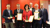OB Mergen erhält Preis für ihren Einsatz für eine atomfreie Welt - Gemeinsam mit Rastatter und Bühler Oberbürgermeistern