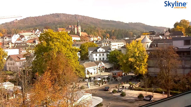 Kamera auf dem Dach des Baden-Badener Theaters – Webcam für weltweites Portal