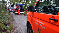 Verirrte Touristin von Baden-Badener Feuerwehr gerettet – Einsatz am Louisfelsen in Lichtental