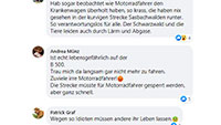 #SocialMediaBaden-Baden – Kommentare zu „Schon wieder schwerer Motorradunfall in Baden-Baden“ und „Motorradfahrer gestorben – Nach Frontalunfall auf Schwarzwaldhochstraße am Mittwoch“