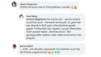 #SocialMediaBaden-Baden – Kommentare zu „Corona-Disziplin auf dem Bau“, „Schwarzwaldhochstraße kommt nicht zur Ruhe“ und „10 Polizeibeamte am Wochenende im Max’s“