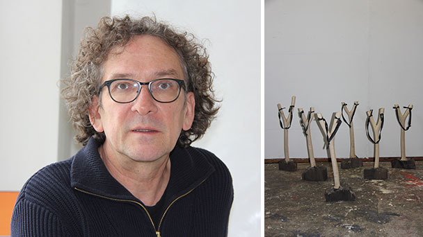 Staatsanwalt beschlagnahmte seine Bilder – Ausstellungseröffnung mit Josef Felix Müller Sonntag im Alten Dampfbad