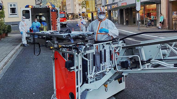Coronavirus traf auch Baden-Badener Feuerwehrleute – Einsatzbereitschaft aber „niemals ernsthaft in Gefahr“