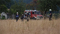 Baden-Badener Feuerwehr bereitet sich auf weitere Waldbrände vor – Übung der Abteilung Lichtental am Schafberg