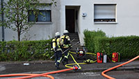 Es qualmte heftig in der Beuerner Straße – Fotos der Feuerwehr Baden-Baden