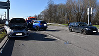 Crash in Baden-Oos – B3 am „Neuer Markt" musste gesperrt werden