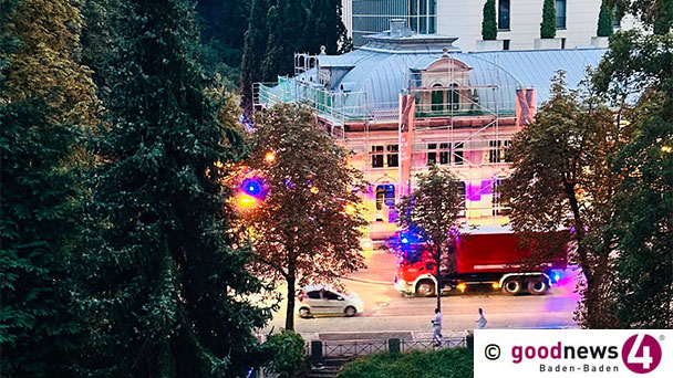 Feuerwehreinsatz beim Festspielhaus Baden-Baden – Rauchentwicklung bei Stromversorgung