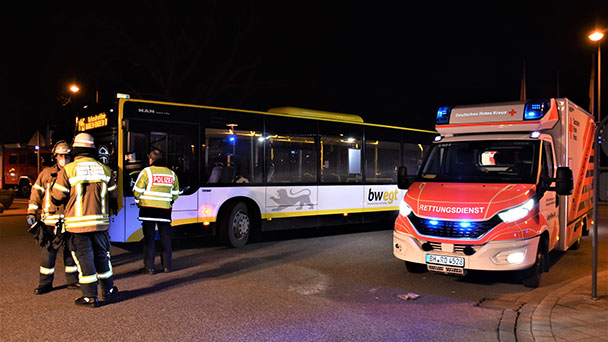 Baden-Badener Linienbus erfasste Fußgängerin – Lebensgefährlich verletzt