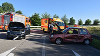 Unfall in Haueneberstein – Zwei Verletzte in Klinik eingeliefert