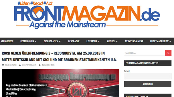 "Nazibus" heute von Karlsruhe nach Thüringen – Angeblich 3.000 Nazis zu Musikkonzert erwartet "Nazibus" heute von Karlsruhe nach Thüringen – Angeblich 3.000 Nazis zu Musikkonzert erwartet