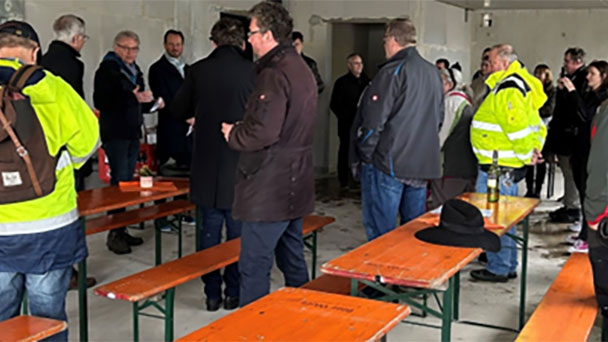 Wohnraum für Menschen mit Behinderung in Baden-Baden – Richtfest für Apartmenthaus in Baden-Oos