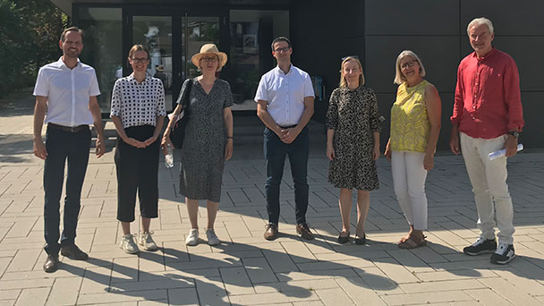 Städtische Baugesellschaft informiert Ministerium über Sanierungsgebiete – Von OB Späth „herzlich verabschiedet“