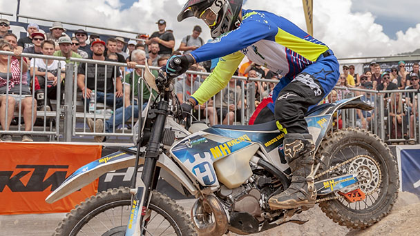 Baden-Badener Motorrad-Talent Kevin Gallas trotz viel Pech erfolgreich - Zum zweiten Mal den Erzberg bezwungen