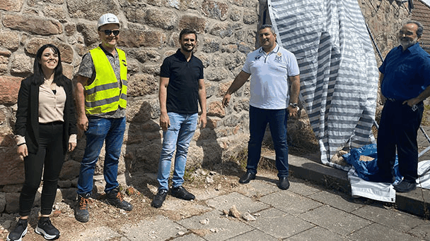 Sanierung der Stadtmauer in Gernsbach – Abstimmung mit Landesamt für Denkmalpflege Sanierung der Stadtmauer in Gernsbach – Abstimmung mit Landesamt für Denkmalpflege